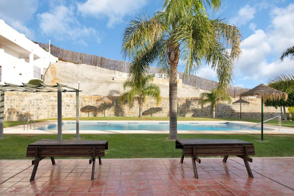 Duplex Con Vistas Al Mar, Piscina Y Gimnasio - Las Abejeras 226 Estepona Buitenkant foto