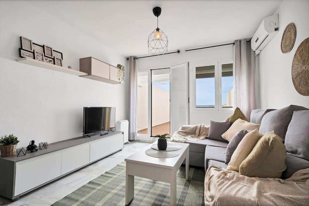 Duplex Con Vistas Al Mar, Piscina Y Gimnasio - Las Abejeras 226 Estepona Buitenkant foto